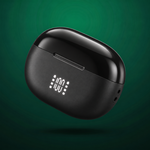 Aura Pro Hearing Aids, Rechargeable, UV Sanitising Case