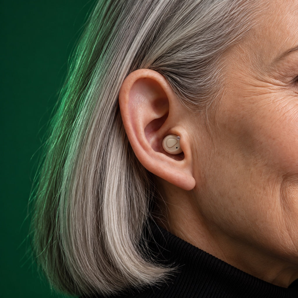 Aura Pro Invisible In Ear Hearing Aids - Rechargeable